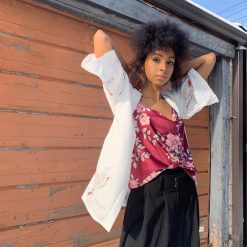 Risque JOY Floral Slip Tank Clothing