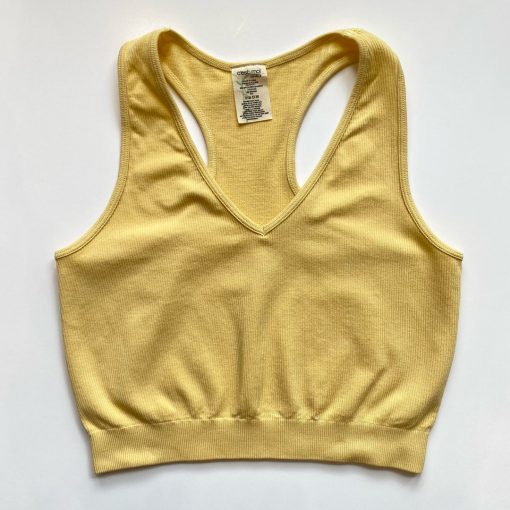 Coast To Coast Bamboo Crop Racerback Tank Clothing