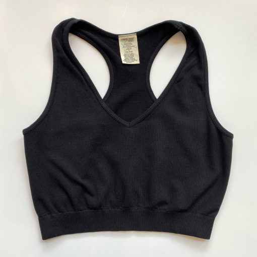 Coast To Coast Bamboo Crop Racerback Tank Clothing