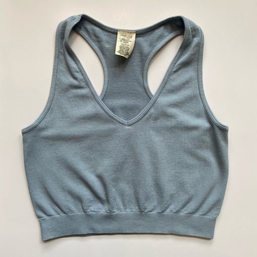 Coast To Coast Bamboo Crop Racerback Tank Clothing
