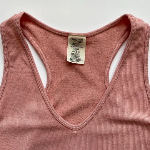 Coast To Coast Bamboo Crop Racerback Tank Clothing