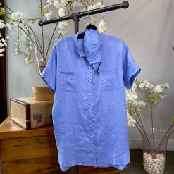 Luna Spring 2022 Collection DAKOTA Short Sleeve Linen Shirt