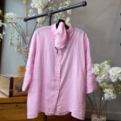 Luna Spring 2022 Collection DARCEY 3/4 Sleeve Linen Shirt