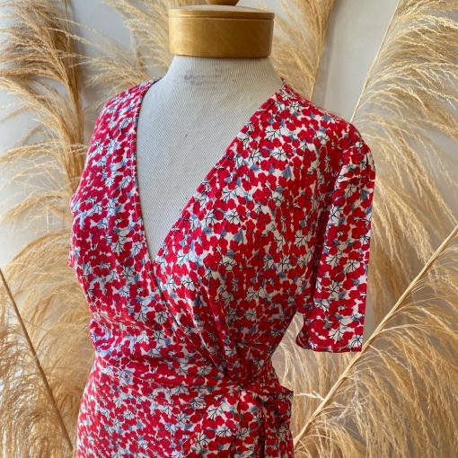 Risque ROWENA Floral Wrap Dress Spring 2022 Collection