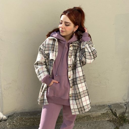 Risque RENATA Plaid Shacket Clothing