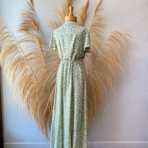 Risque Spring 2022 Collection AURA Midi Wrap Dress