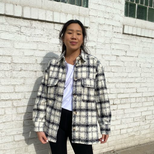 Risque AMAYA Plaid Shacket