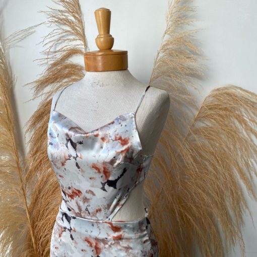 Risque NEVADA Backless Maxi Dress Spring 2022 Collection