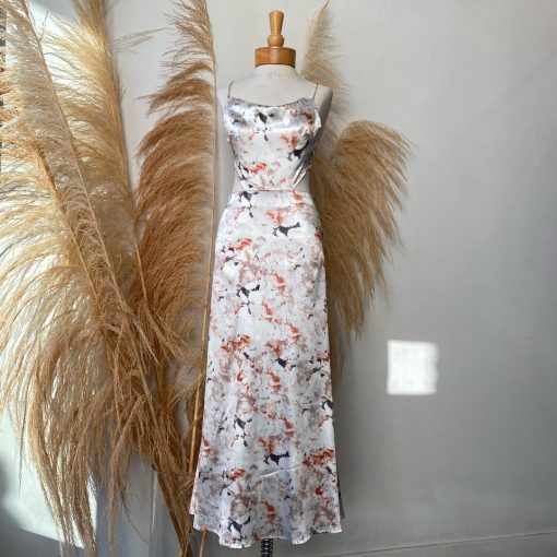 Risque NEVADA Backless Maxi Dress Spring 2022 Collection