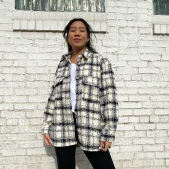 Risque AMAYA Plaid Shacket