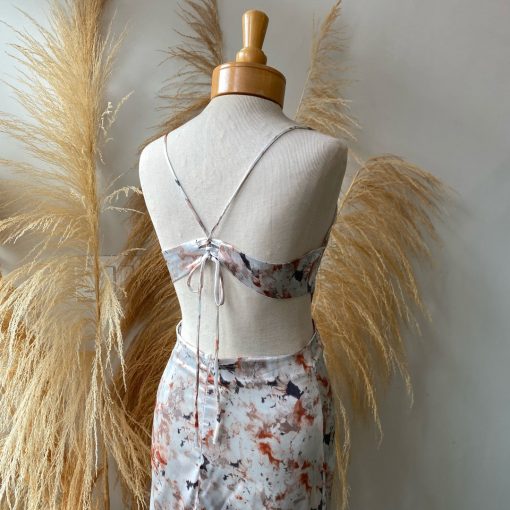 Risque NEVADA Backless Maxi Dress Spring 2022 Collection