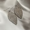 Risque Filigree Teardrop Earrings Accessories