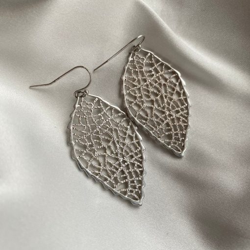 Risque Filigree Teardrop Earrings Accessories