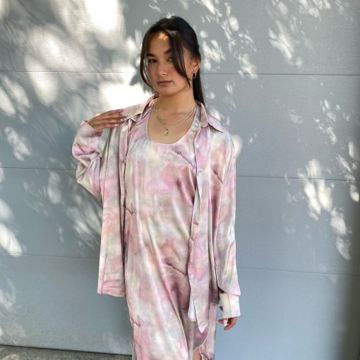 Luna MONET Slip Dress Clothing