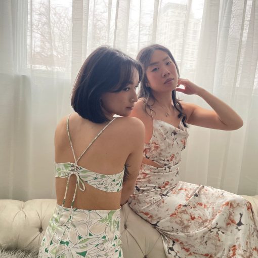 Risque NEVADA Backless Maxi Dress Spring 2022 Collection