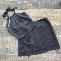 Risque Spring 2022 Collection ANNABELL Crop Halter Top