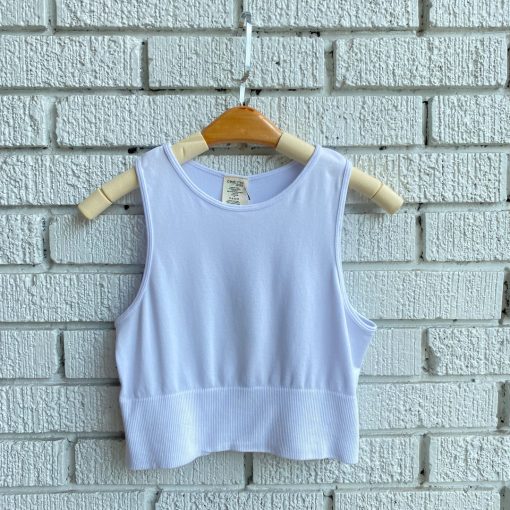 Coast To Coast Bamboo High Neck Crop Top Spring 2022 Collection