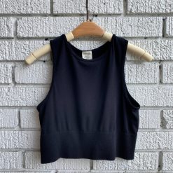 Coast To Coast Bamboo High Neck Crop Top Spring 2022 Collection