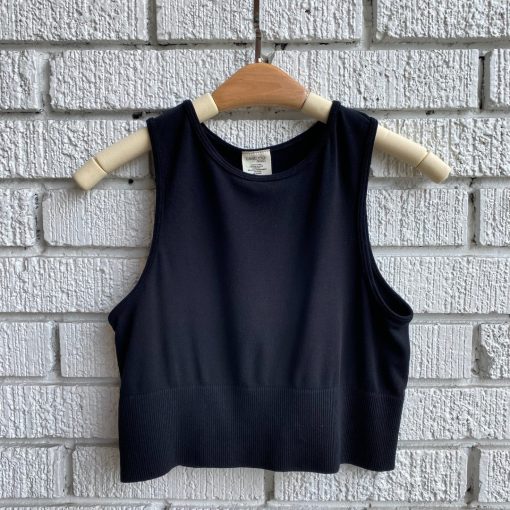 Coast To Coast Bamboo High Neck Crop Top Spring 2022 Collection