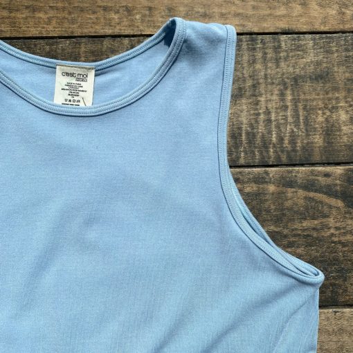 Coast To Coast Bamboo High Neck Crop Top Spring 2022 Collection