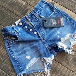 LEVI'S Distressed 501 Shorts Spring 2022 Collection