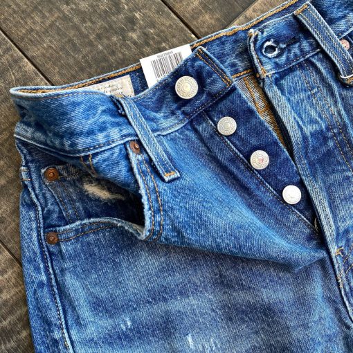 LEVI'S Distressed 501 Shorts Spring 2022 Collection