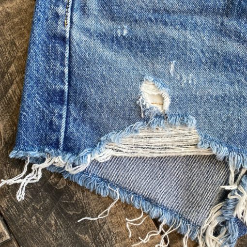 LEVI'S Distressed 501 Shorts Spring 2022 Collection