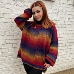 Risque RUBI Colourblock Sweater Clothing