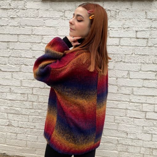 Risque RUBI Colourblock Sweater Clothing