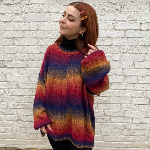 Risque RUBI Colourblock Sweater Clothing