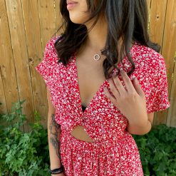 Risque NAPA Floral Mini Dress Clothing