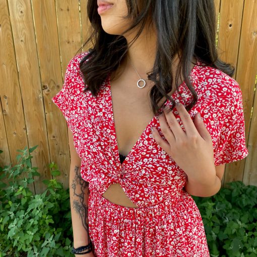 Risque NAPA Floral Mini Dress Clothing