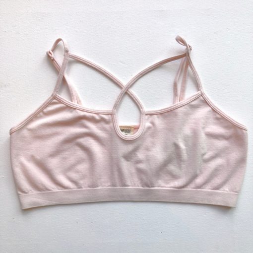 Coast To Coast Bamboo Cross Front Bralette Clothing