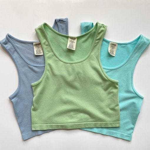 Coast To Coast Bamboo Crop Tank Top