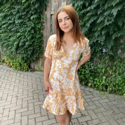 Risque SANTORINI V Neck Dress