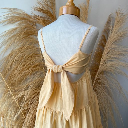 Risque SUVI Tiered Ruffle Mini Dress