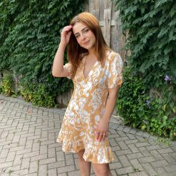 Risque SANTORINI V Neck Dress