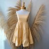 Risque SUVI Tiered Ruffle Mini Dress
