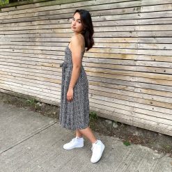 Risque VERNAZZA Floral Midi Dress