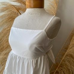 Risque SUVI Tiered Ruffle Mini Dress