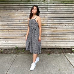 Risque VERNAZZA Floral Midi Dress