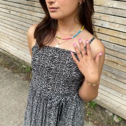 Risque VERNAZZA Floral Midi Dress