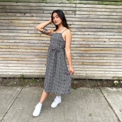 Risque VERNAZZA Floral Midi Dress