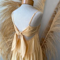 Risque SUVI Tiered Ruffle Mini Dress