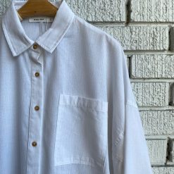 Risque Spring 2022 Collection CATIA Long Sleeve Shirt