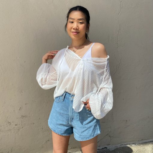 LEVI'S High Waisted Mom Shorts Spring 2022 Collection