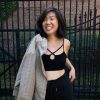 Coast To Coast Bamboo Cross Front Bralette Clothing