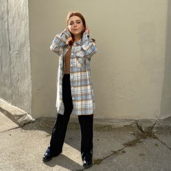 Risque WINNIE Plaid Shacket