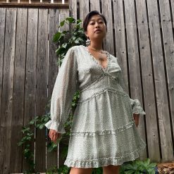 Risque KARRY Backless Floral Dress