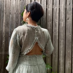 Risque KARRY Backless Floral Dress
